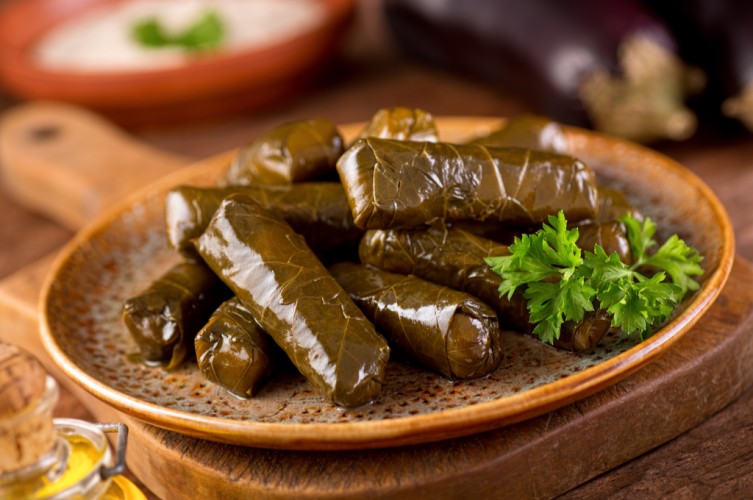 حشوة ورق عنب بدبس الرمان