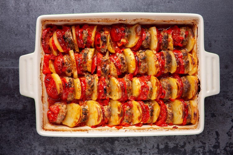 صينية اللحم بالبطاطس