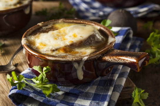 شوربة البصل الفرنسية