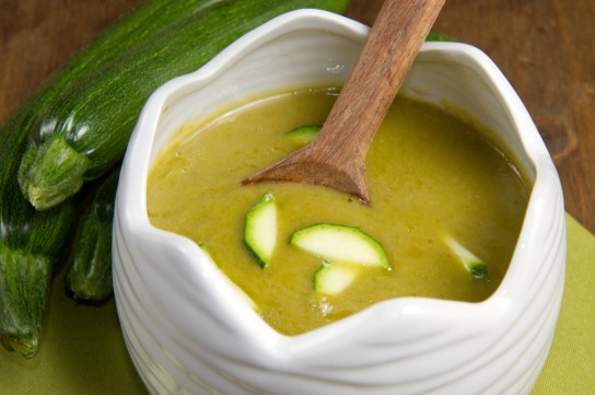 شوربة الكوسا بالكريمة