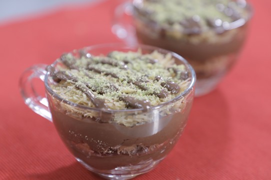 حلى كاسات الكنافة بالنوتيلا بالفيديو