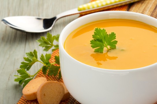 شوربة بطاطا حلوة