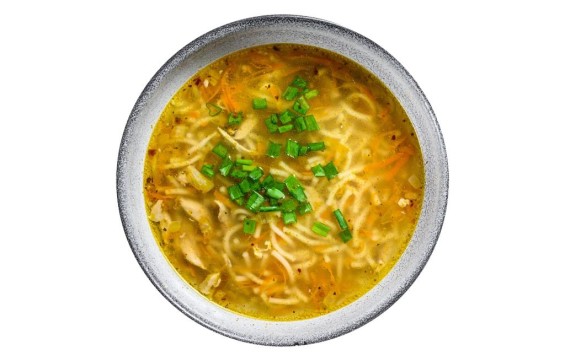 شوربة الشعيرية بدون دجاج
