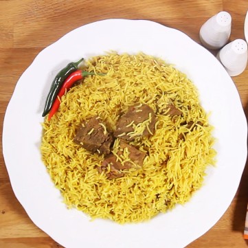 مندي اللحم بالفيديو