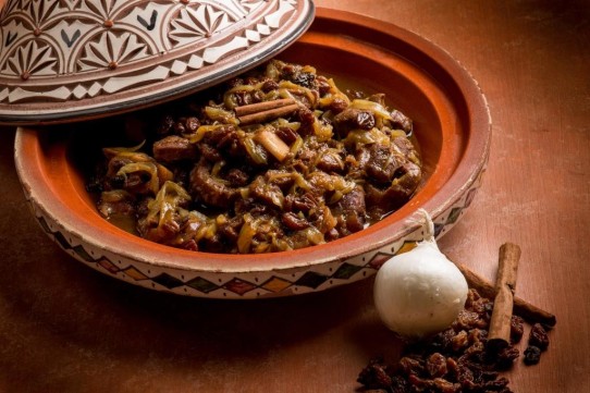 طاجن اللحم بالبصل
