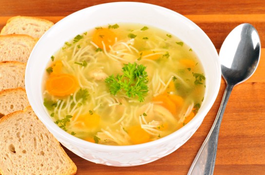 شوربة الشعيرية بالخضار دايت