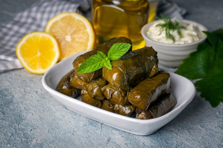 يالنجي ورق عنب بالبرغل