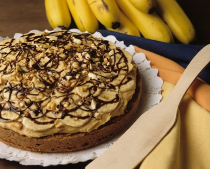 كيك الموز بشوكولاتة النوتيلا اللذيذة