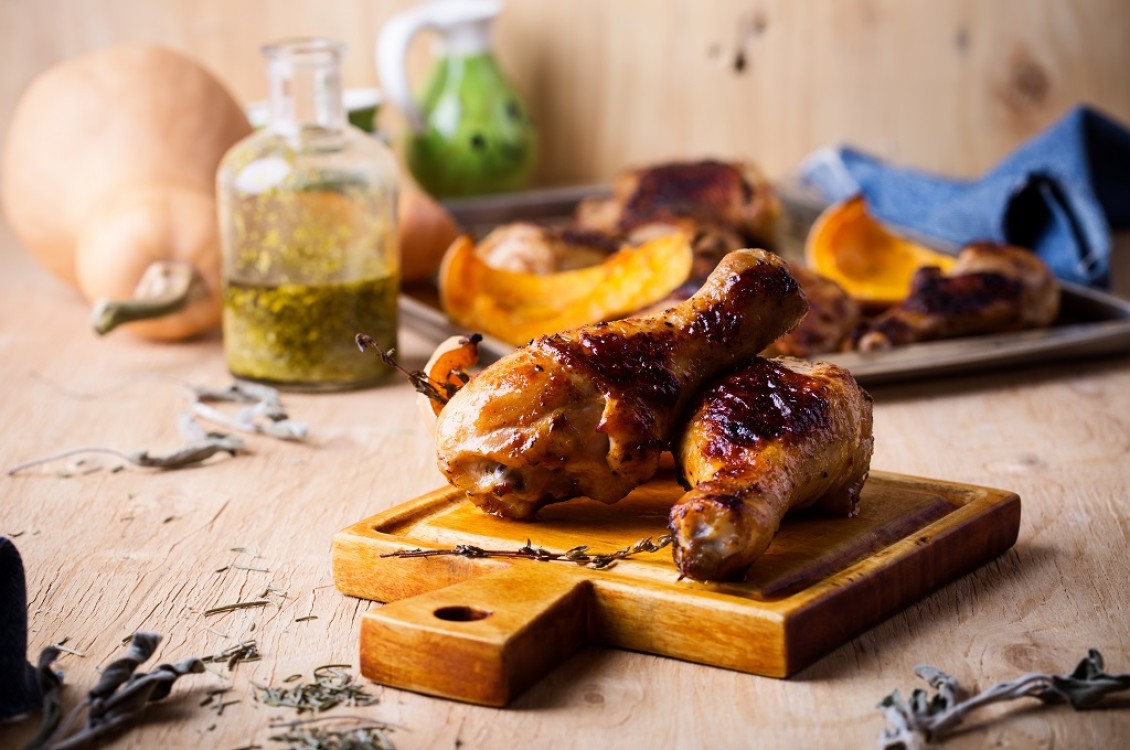 أسرار تتبيلة الدجاج المشوي بالفرن