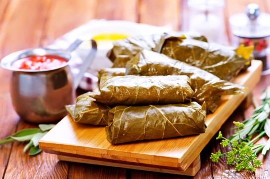 طريقة لف ورق العنب