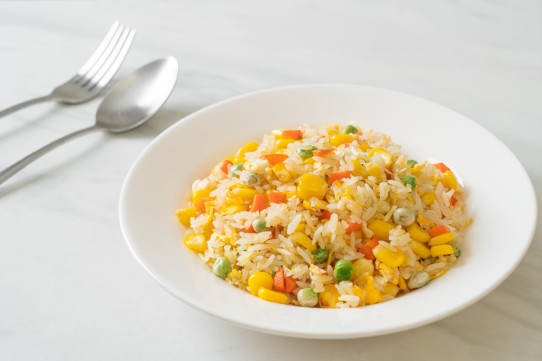 أرز مقلي بالصويا صوص