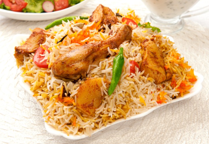 الرز الأفغاني بالدجاج