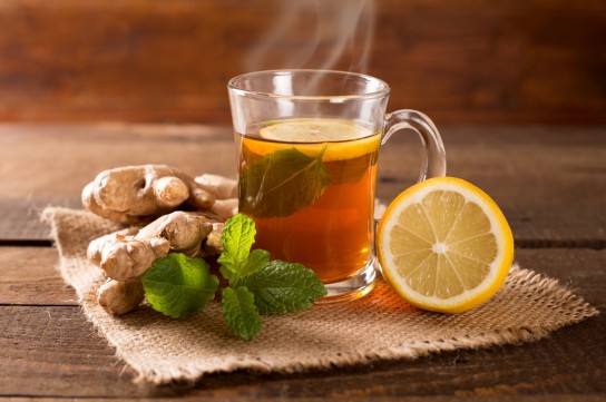 طريقة عمل شاي الزنجبيل