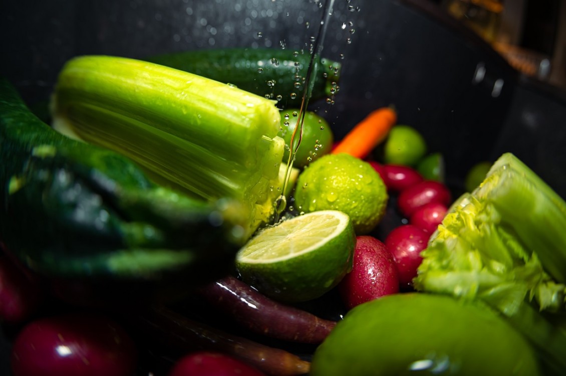 طريقة غسل الخضراوات
