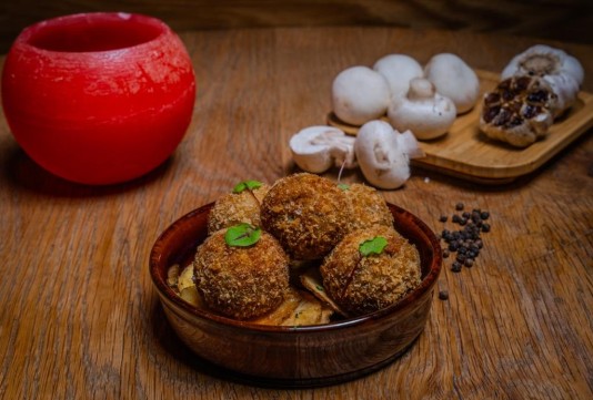 الفطر البري وكروكيتاس الكمأة