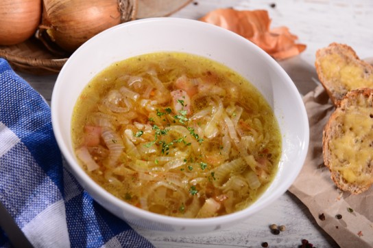 شوربة البصل الحارقة