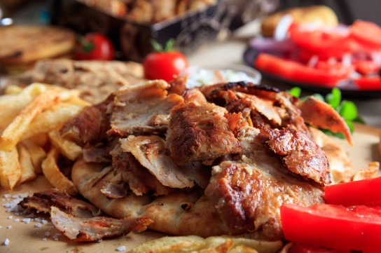 اسكندر كباب بالدجاج لسفرة غداء العيد
