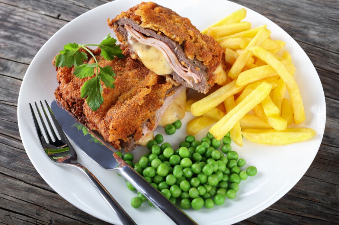 كوردن بلو لحم