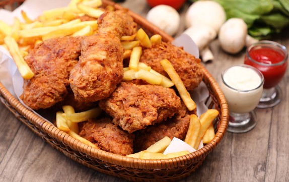 دجاج بروستد مثل المطاعم