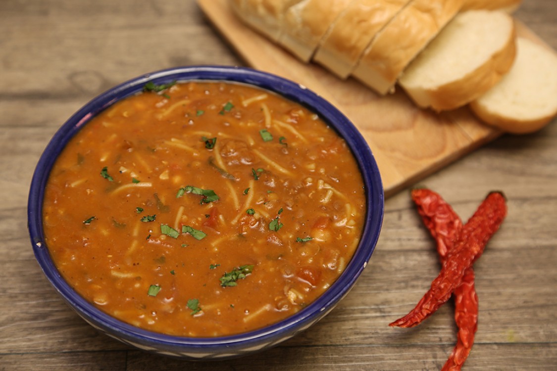 شوربة الحريرة المغربية بالفيديو