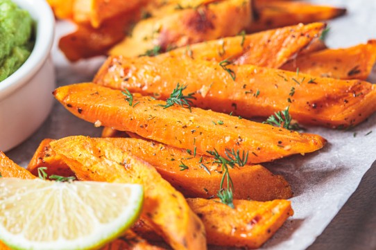 بطاطا حلوة وديجز