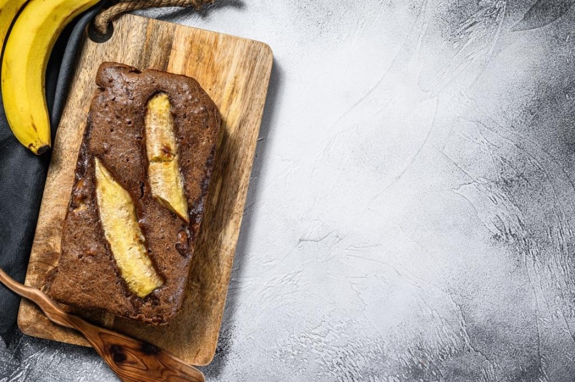 خبز الموز الصحي