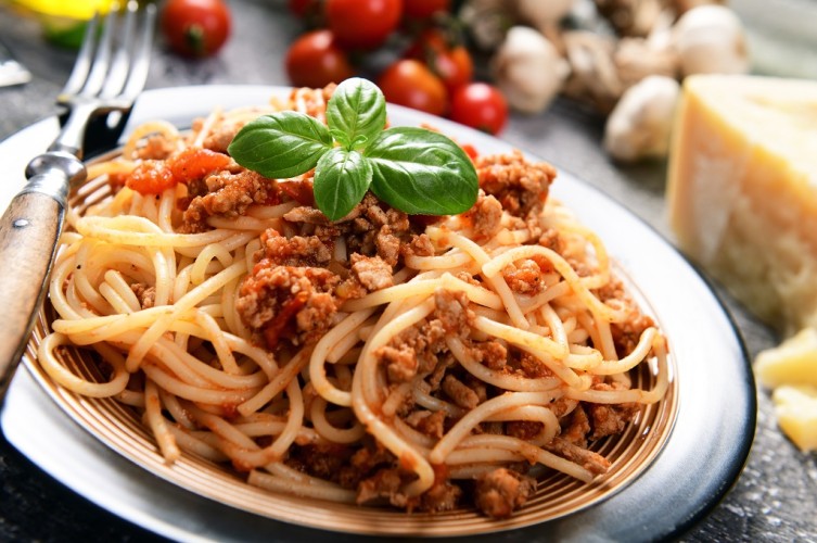 مكرونة بولونيز صحية للرجيم