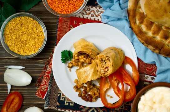 ملفوف محشي برغل بالطريقة الأرمنية