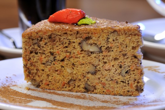 كيكة الجزر الصحية