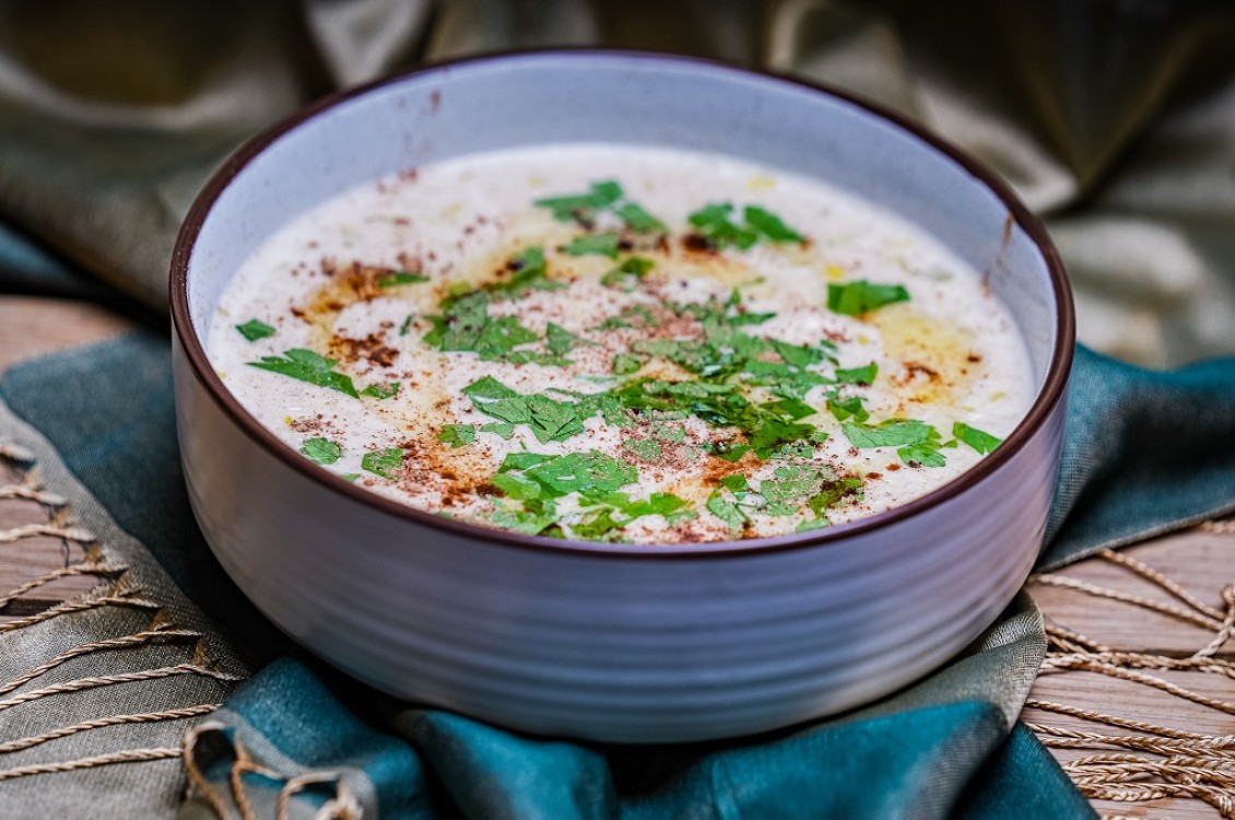 شوربة الدجاج مع الشوفان بالفيديو