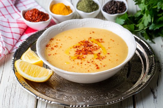 شوربة العدس التركية