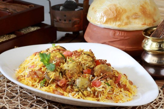 برياني الفطر