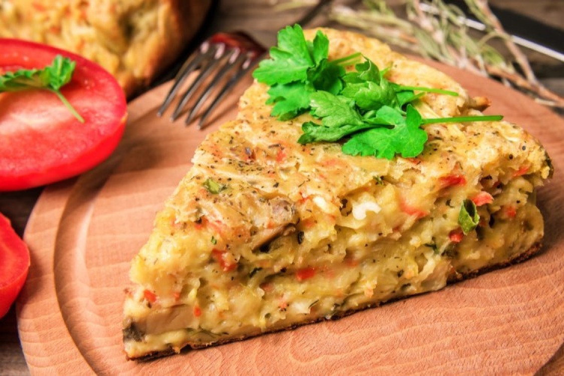 فطاير بالخضار بالفرن