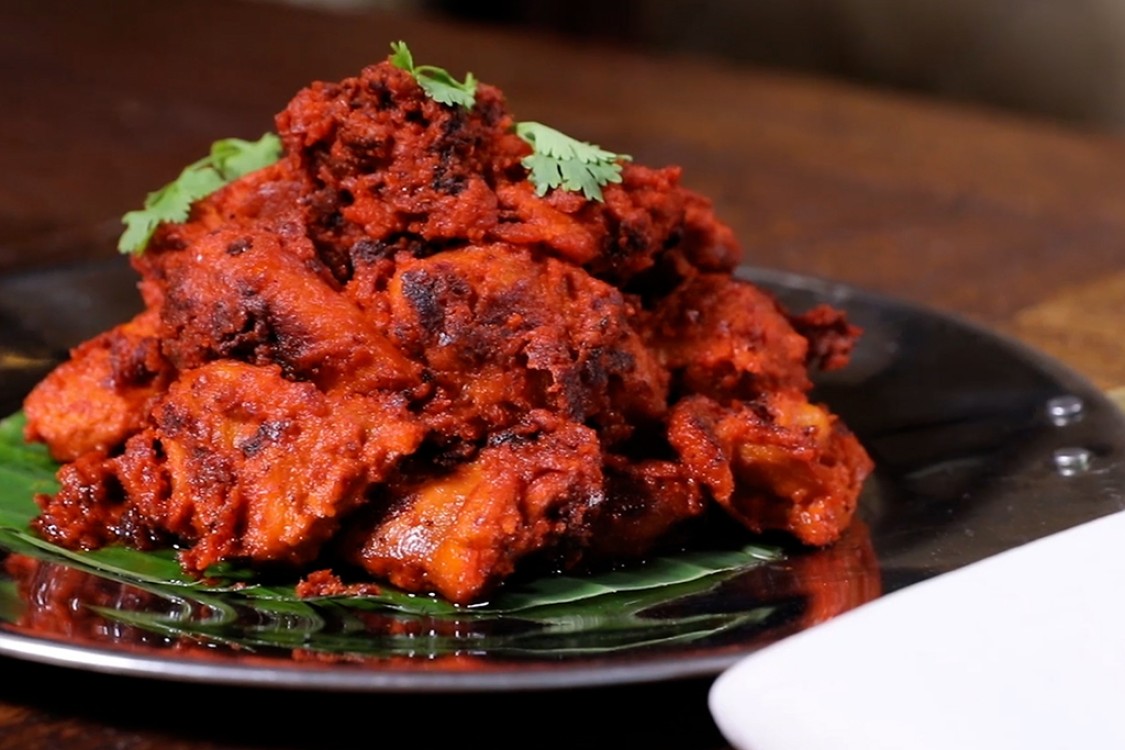 دجاج تكا مسالا بالفيديو