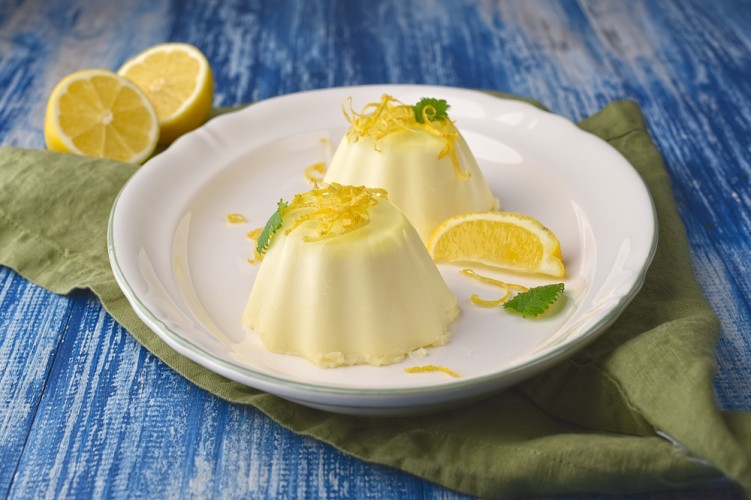 كاسترد بالليمون