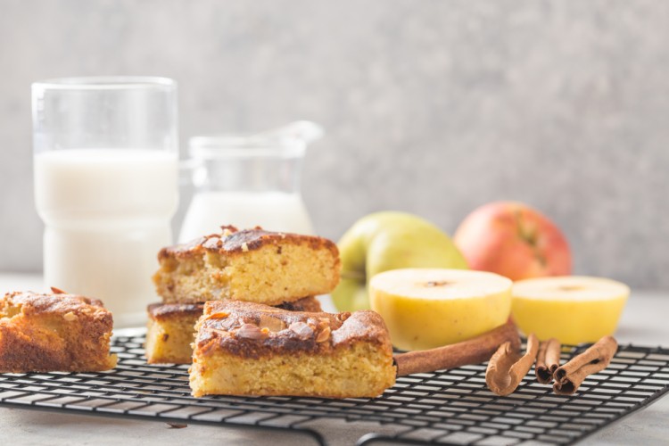 براونيز صحي بالتفاح