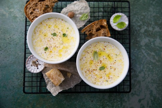 شوربة خضار بالكريمة كيتو