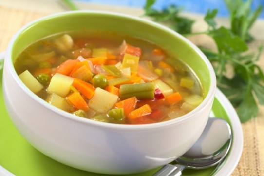شوربة الخضار طبق مغذي وصحي