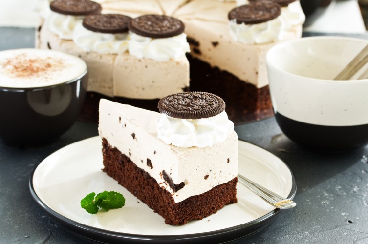 تشيز كيك الأوريو بالزبادي