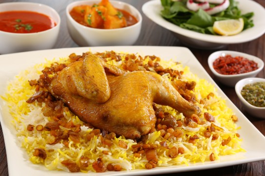 رز بخاري بالطريقة التقليدية للعزومات