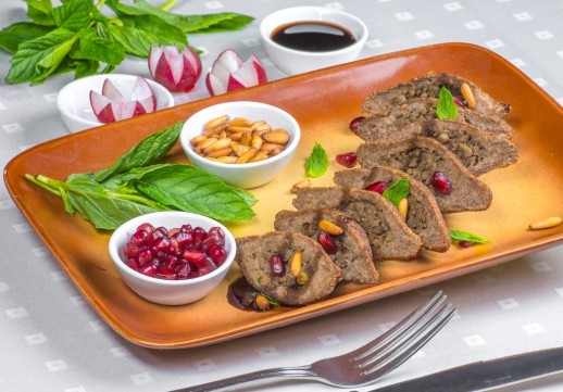 كبة مقلية بالسميد