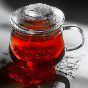 شاي بالزعفران