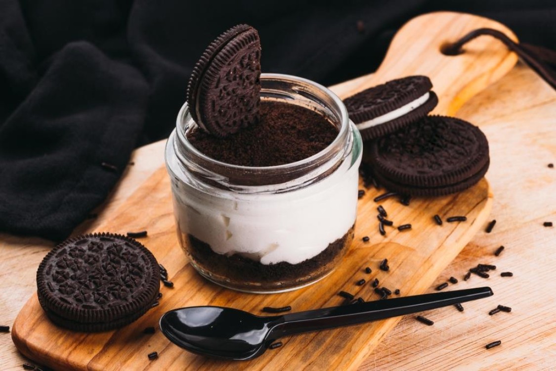 حلى الأوريو والشعيرية