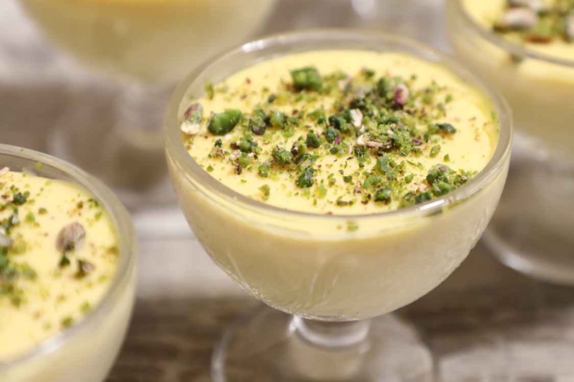 مهلبية الكاسترد بالقشطة