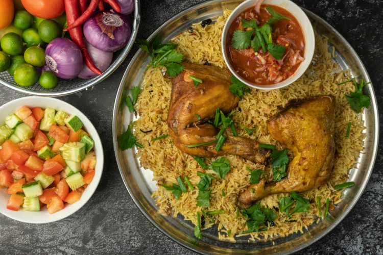 الكبسة السعودية بالدجاج